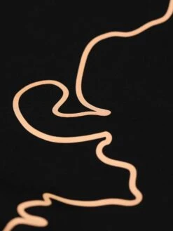 LAGANAS RELAXED FIT T-SHIRT -Deals Simple Men Wear Store M720162 BLACK 4