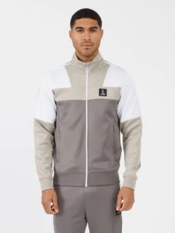 TEARS ZIP THROUGH FUNNEL NECK SWEAT 9 TEARS ZIP THROUGH FUNNEL NECK SWEAT -Deals Simple Men Wear Store M720360 CONCRETE 1 3efeb8fe b164 4312 b4c8 113ef1383e2b