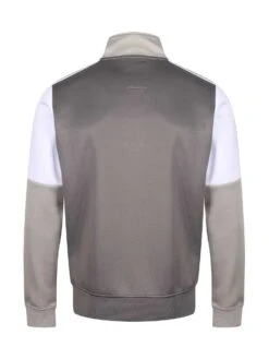 TEARS ZIP THROUGH FUNNEL NECK SWEAT 11 TEARS ZIP THROUGH FUNNEL NECK SWEAT -Deals Simple Men Wear Store M720360 CONCRETE 2