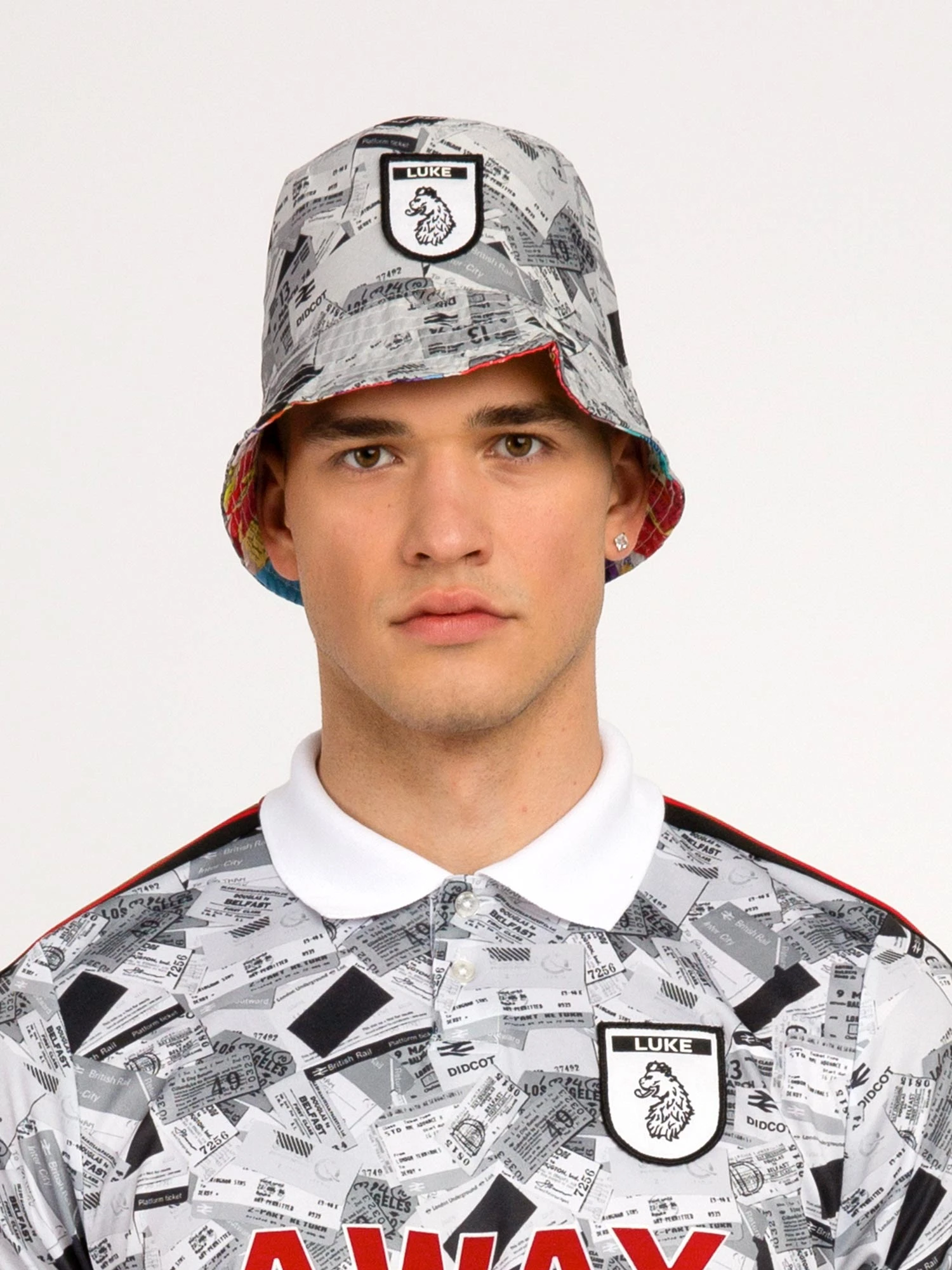 AWAY DAYS REVERSIBLE BUCKET HAT 2 AWAY DAYS REVERSIBLE BUCKET HAT - Image 2