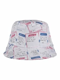 FUN STOPS REVERSIBLE BUCKET HAT -Deals Simple Men Wear Store M721257 whiteprint 2