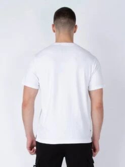 CENTER FOLD T-SHIRT -Deals Simple Men Wear Store M730158 WHITE WHITE 32