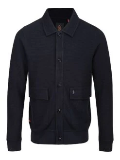 CRIBBS CAUSEWAY BUTTON THROUGH SWEAT CARDIGAN