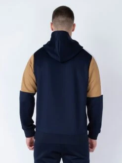 BEIJING HOODIE -Deals Simple Men Wear Store M730363 DARKNAVY CARAMEL 3