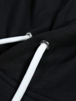 GRAND RELAXED FIT HOODIE -Deals Simple Men Wear Store M730381 BLACK 4