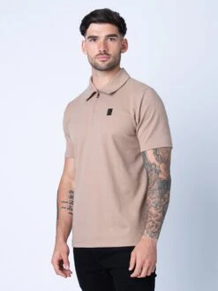 FAIRFAX ZIP POLO -Deals Simple Men Wear Store M731401 OATMEAL 2