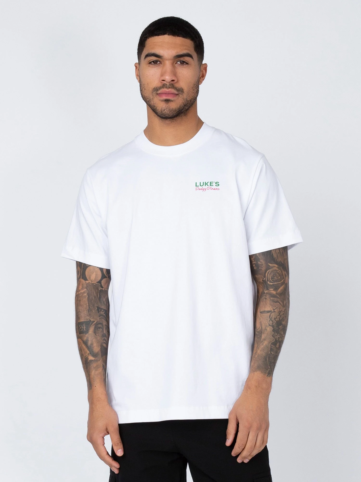 DODGY DINERS HARDCORE PRAWNS PRINTED T-SHIRT 4 DODGY DINERS HARDCORE PRAWNS PRINTED T-SHIRT - Image 4