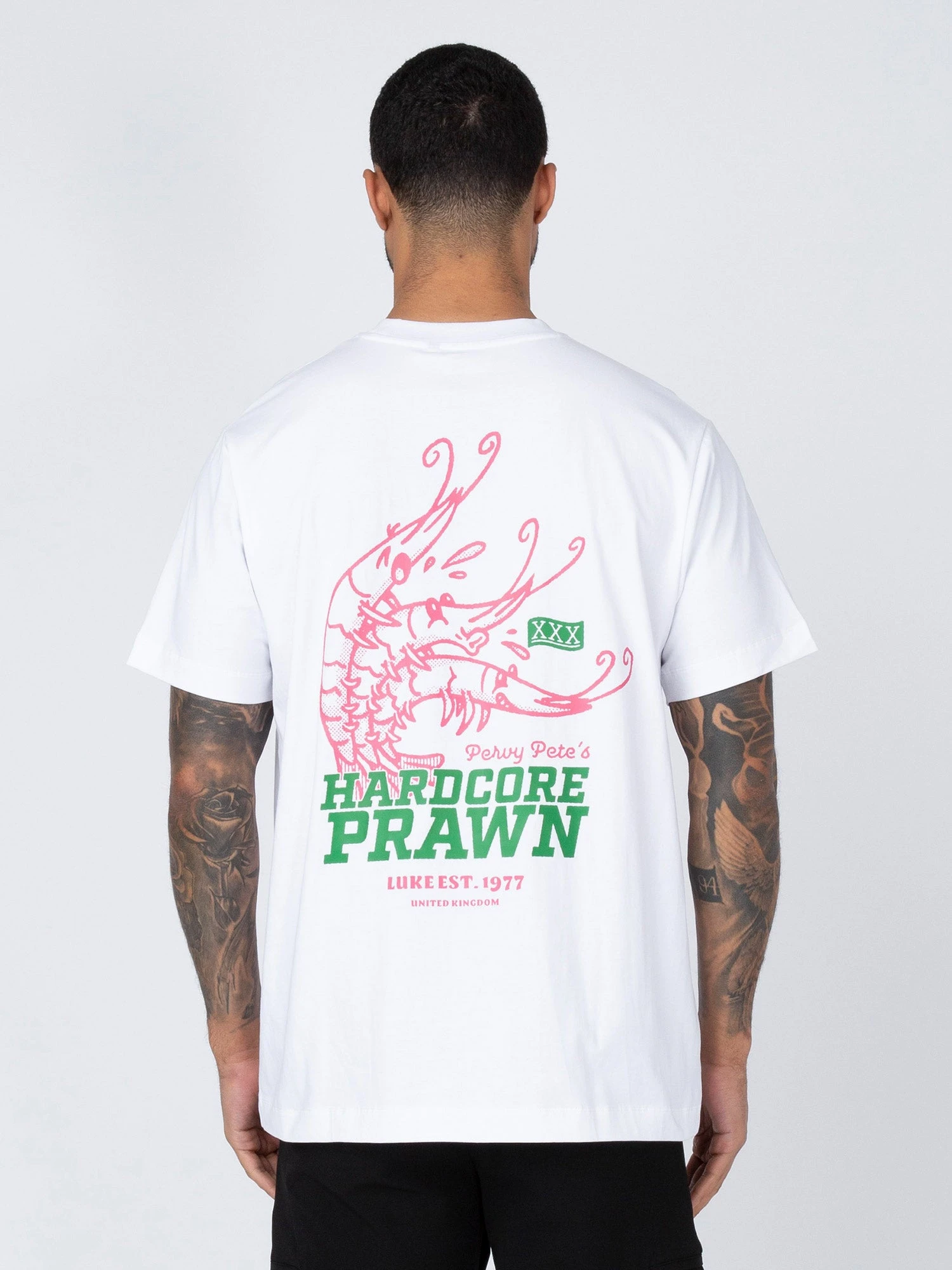 DODGY DINERS HARDCORE PRAWNS PRINTED T-SHIRT 2 DODGY DINERS HARDCORE PRAWNS PRINTED T-SHIRT - Image 2