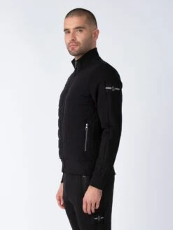 SICILY ZIP THROUGH SWEAT 13 SICILY ZIP THROUGH SWEAT -Deals Simple Men Wear Store M750301 BLACK 3