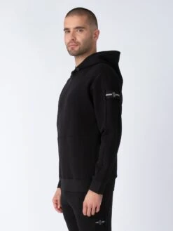 LOTUS RELAXED FIT HOODIE -Deals Simple Men Wear Store M750302 BLACK 2 0a327edc b7f3 4465 b747 875c1bab1b44