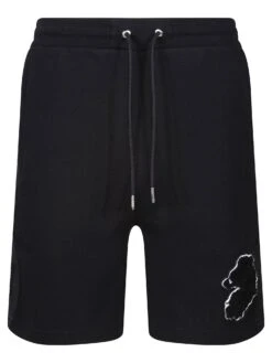 PELSALL VARSITY SWEAT SHORTS -Deals Simple Men Wear Store M750366 BLACK 1