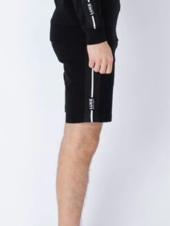 PELSALL VARSITY SWEAT SHORTS -Deals Simple Men Wear Store M750366 BLACK 32