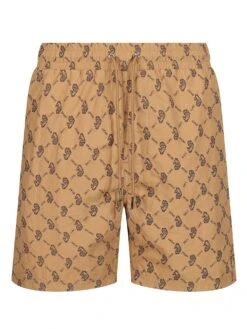 ANDRES OVERPRINT SWIM SHORTS 11 ANDRES OVERPRINT SWIM SHORTS -Deals Simple Men Wear Store M751050 CARAMEL 1