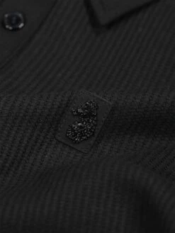 LARRY TEXTURED SLIM FIT SHIRT -Deals Simple Men Wear Store M751401 BLACK 3 695404ec 116f 4673 941c a06c74e1ca4c