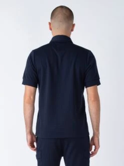 ORNE ZIP THROUGH POLO -Deals Simple Men Wear Store M751402 DARKNAVY 3