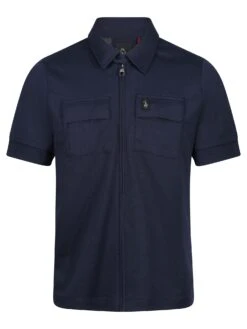 ORNE ZIP THROUGH POLO