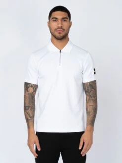 BEASANT AFC WIMBLEDON POLO -Deals Simple Men Wear Store M751451 WHITE 1