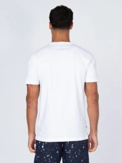 LAUCALA TEXT T-SHIRT -Deals Simple Men Wear Store M760156 WHITE 3