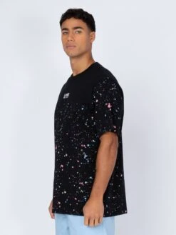 ST KITTS PAINT SPLATTER T-SHIRT 9 ST KITTS PAINT SPLATTER T-SHIRT -Deals Simple Men Wear Store M760157 BLACK 2 7d539a5c b46d 4db3 a519 dc39a592376a