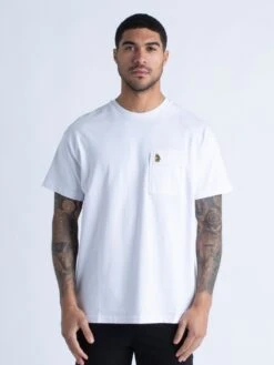 LUKE City T-Shirt -Deals Simple Men Wear Store M760161 WHITE 1 24daee45 2063 4564 8d53 26f76af862d2