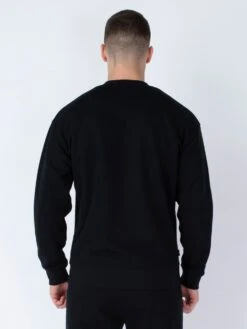 EXCEPTIONAL RELAXED FIT SWEAT -Deals Simple Men Wear Store M760354 BLACK 3