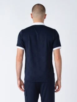 BAUER ZIP POLO -Deals Simple Men Wear Store M761450 DARKNAVY 3