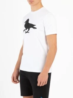 Modern Amusement CALI CROW T-SHIRT -Deals Simple Men Wear Store MO650101 white 3