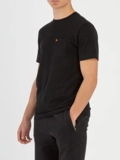 Modern Amusement CALI POCKET CROW T-SHIRT -Deals Simple Men Wear Store MO650102 black 3