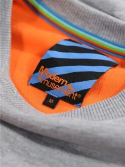 Modern Amusement HOLLYWOOD CROW SWEATSHIRT -Deals Simple Men Wear Store MO650304 grey 6