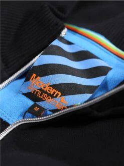 Modern Amusement THE PIER ZIP FUNNEL SWEATSHIRT -Deals Simple Men Wear Store MO650310 black 6