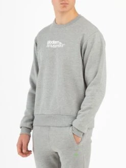 Modern Amusement MUSCLE BEACH SWEATSHIRT -Deals Simple Men Wear Store MO650314 grey 3