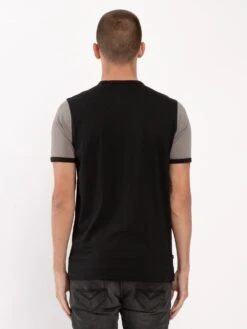 RINGER T-SHIRT -Deals Simple Men Wear Store Ringer BlackGrey 4