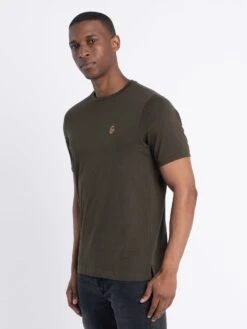 TRAFFs T-SHIRT -Deals Simple Men Wear Store ZM280165 DARK GREEN 2