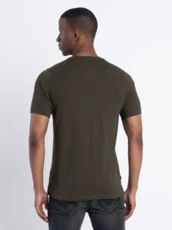 TRAFFs T-SHIRT -Deals Simple Men Wear Store ZM280165 DARK GREEN 3